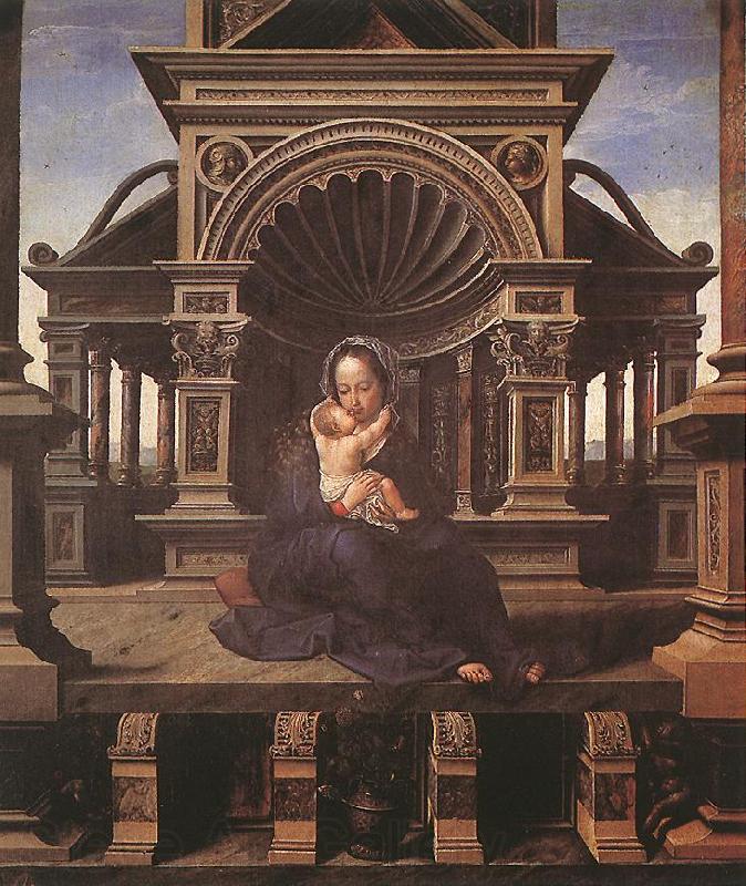 GOSSAERT, Jan (Mabuse) Virgin of Louvain dfg France oil painting art